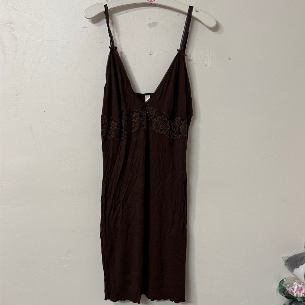 Gilligan & O'Malley Dark Brown Lace Chemise 2007